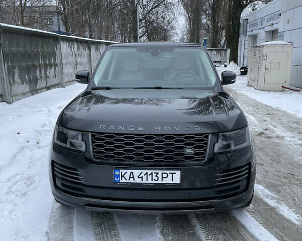 Чорний Ленд Ровер Рендж Ровер, об'ємом двигуна 5 л та пробігом 93 тис. км за 70000 $, фото 2 на Automoto.ua