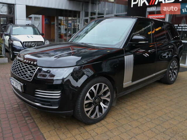 Чорний Ленд Ровер Рендж Ровер, об'ємом двигуна 3 л та пробігом 129 тис. км за 63900 $, фото 1 на Automoto.ua