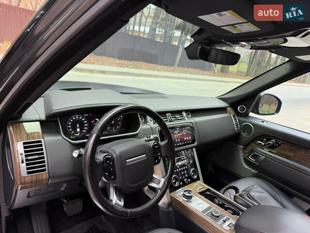 Черный Ленд Ровер Рендж Ровер, объемом двигателя 3 л и пробегом 117 тыс. км за 59500 $, фото 10 на Automoto.ua