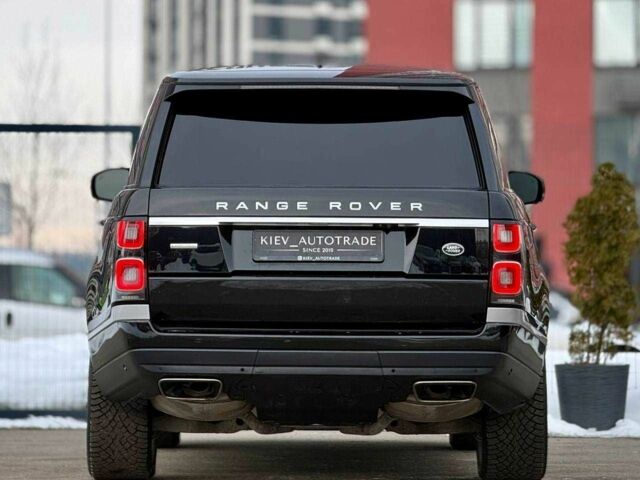 Черный Ленд Ровер Рендж Ровер, объемом двигателя 5 л и пробегом 48 тыс. км за 59900 $, фото 2 на Automoto.ua