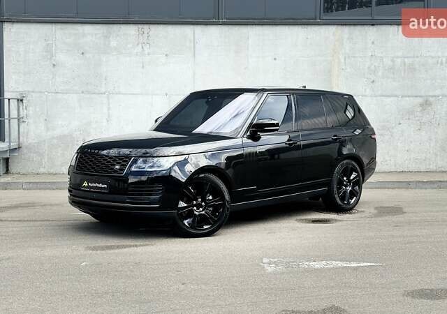 Ленд Ровер Рендж Ровер 2018 в Киеве на Automoto.ua Черный Ленд Ровер Рендж Ровер, объемом двигателя 3 л и пробегом 48 тыс. км за 50999 $, фото 10 на Automoto.ua