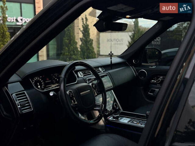 Черный Ленд Ровер Рендж Ровер, объемом двигателя 2.99 л и пробегом 124 тыс. км за 63500 $, фото 17 на Automoto.ua