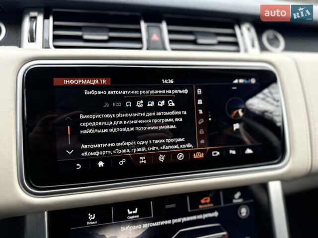 Черный Ленд Ровер Рендж Ровер, объемом двигателя 4.37 л и пробегом 81 тыс. км за 68000 $, фото 57 на Automoto.ua