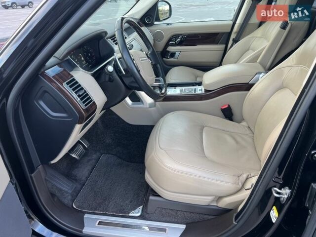 Черный Ленд Ровер Рендж Ровер, объемом двигателя 5 л и пробегом 161 тыс. км за 58500 $, фото 14 на Automoto.ua