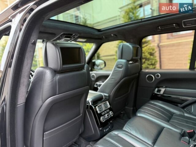 Черный Ленд Ровер Рендж Ровер, объемом двигателя 4.37 л и пробегом 3 тыс. км за 69999 $, фото 103 на Automoto.ua