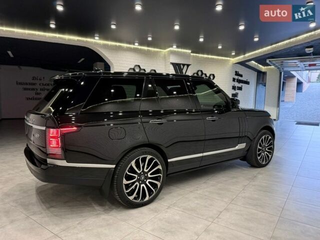 Черный Ленд Ровер Рендж Ровер, объемом двигателя 4.37 л и пробегом 3 тыс. км за 69999 $, фото 117 на Automoto.ua