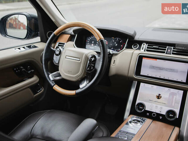 Чорний Ленд Ровер Рендж Ровер, об'ємом двигуна 2.99 л та пробігом 123 тис. км за 62500 $, фото 6 на Automoto.ua