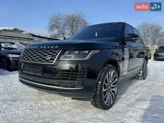 Чорний Ленд Ровер Рендж Ровер, об'ємом двигуна 5 л та пробігом 194 тис. км за 58000 $, фото 92 на Automoto.ua