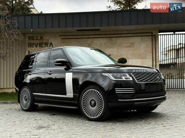 Черный Ленд Ровер Рендж Ровер, объемом двигателя 4.4 л и пробегом 91 тыс. км за 72990 $, фото 1 на Automoto.ua