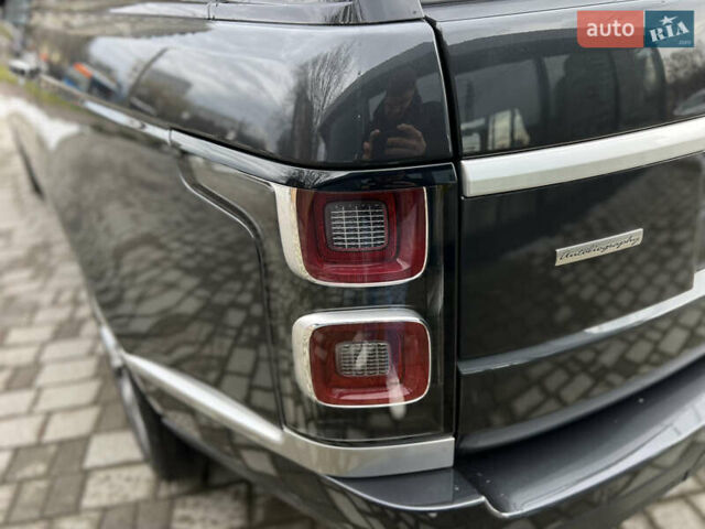 Черный Ленд Ровер Рендж Ровер, объемом двигателя 4.37 л и пробегом 90 тыс. км за 69000 $, фото 9 на Automoto.ua