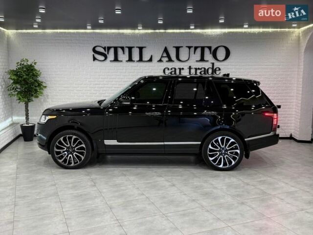 Черный Ленд Ровер Рендж Ровер, объемом двигателя 4.37 л и пробегом 3 тыс. км за 69999 $, фото 78 на Automoto.ua
