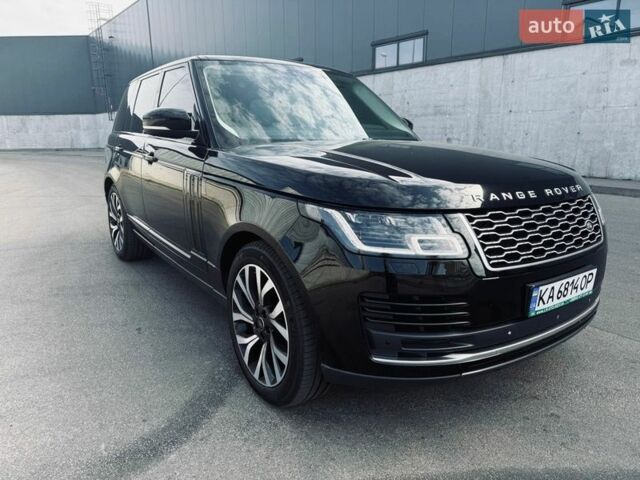 Черный Ленд Ровер Рендж Ровер, объемом двигателя 4.37 л и пробегом 90 тыс. км за 65000 $, фото 8 на Automoto.ua