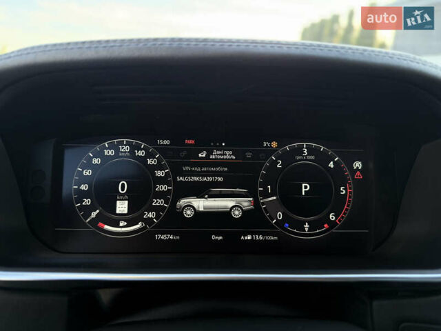 Черный Ленд Ровер Рендж Ровер, объемом двигателя 2.99 л и пробегом 174 тыс. км за 50990 $, фото 37 на Automoto.ua