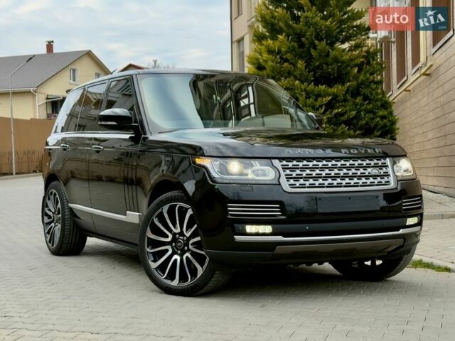 Черный Ленд Ровер Рендж Ровер, объемом двигателя 4.37 л и пробегом 3 тыс. км за 69999 $, фото 47 на Automoto.ua