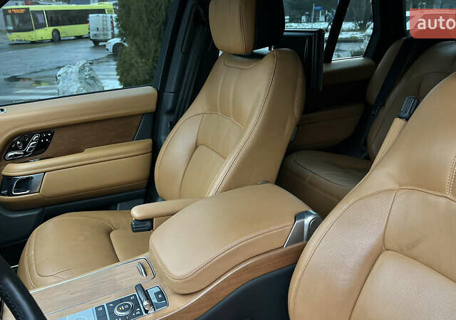 Черный Ленд Ровер Рендж Ровер, объемом двигателя 4.37 л и пробегом 90 тыс. км за 69000 $, фото 32 на Automoto.ua