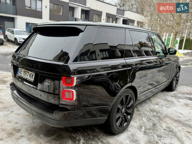 Черный Ленд Ровер Рендж Ровер, объемом двигателя 2.99 л и пробегом 200 тыс. км за 57000 $, фото 10 на Automoto.ua