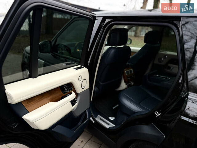 Черный Ленд Ровер Рендж Ровер, объемом двигателя 4.37 л и пробегом 81 тыс. км за 68000 $, фото 31 на Automoto.ua