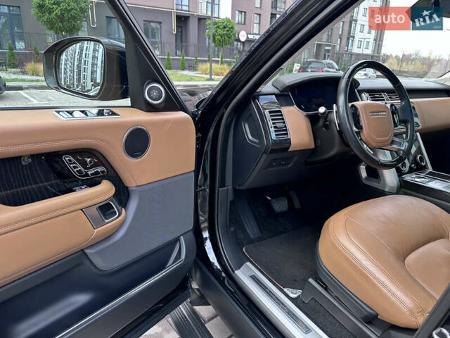 Черный Ленд Ровер Рендж Ровер, объемом двигателя 4.37 л и пробегом 260 тыс. км за 63000 $, фото 19 на Automoto.ua