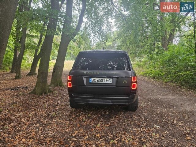 Чорний Ленд Ровер Рендж Ровер, об'ємом двигуна 3 л та пробігом 162 тис. км за 45000 $, фото 5 на Automoto.ua