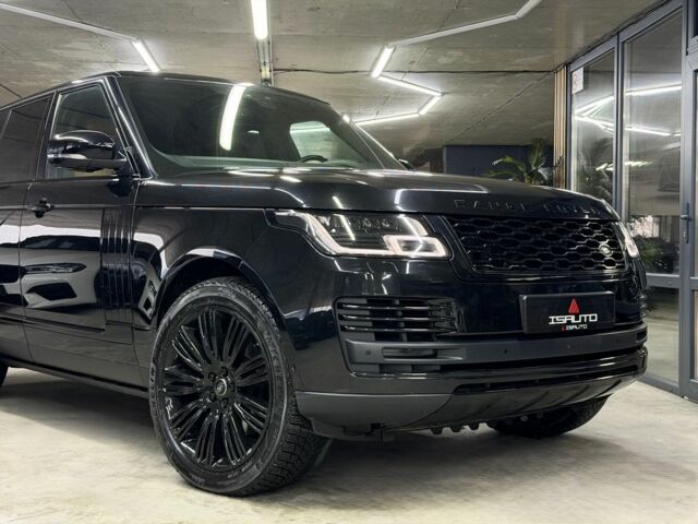 Черный Ленд Ровер Рендж Ровер, объемом двигателя 5 л и пробегом 78 тыс. км за 81500 $, фото 3 на Automoto.ua