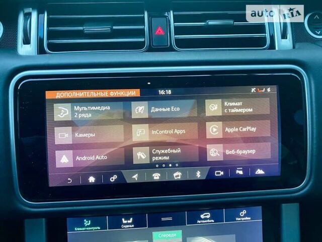 Черный Ленд Ровер Рендж Ровер, объемом двигателя 4.37 л и пробегом 89 тыс. км за 76500 $, фото 72 на Automoto.ua