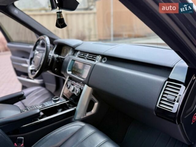 Черный Ленд Ровер Рендж Ровер, объемом двигателя 4.37 л и пробегом 3 тыс. км за 69999 $, фото 109 на Automoto.ua