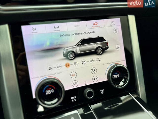 Чорний Ленд Ровер Рендж Ровер, об'ємом двигуна 5 л та пробігом 48 тис. км за 59900 $, фото 32 на Automoto.ua