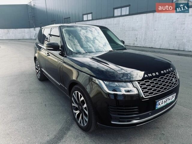 Черный Ленд Ровер Рендж Ровер, объемом двигателя 4.37 л и пробегом 90 тыс. км за 65000 $, фото 9 на Automoto.ua