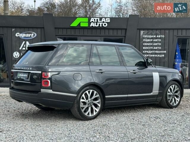 Черный Ленд Ровер Рендж Ровер, объемом двигателя 4.37 л и пробегом 91 тыс. км за 69000 $, фото 1 на Automoto.ua