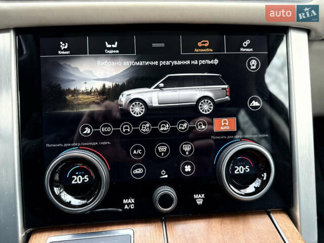 Черный Ленд Ровер Рендж Ровер, объемом двигателя 4.37 л и пробегом 81 тыс. км за 68000 $, фото 55 на Automoto.ua