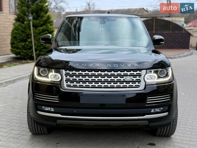 Черный Ленд Ровер Рендж Ровер, объемом двигателя 4.37 л и пробегом 3 тыс. км за 69999 $, фото 16 на Automoto.ua