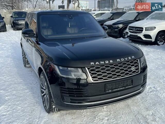 Чорний Ленд Ровер Рендж Ровер, об'ємом двигуна 5 л та пробігом 194 тис. км за 58000 $, фото 56 на Automoto.ua