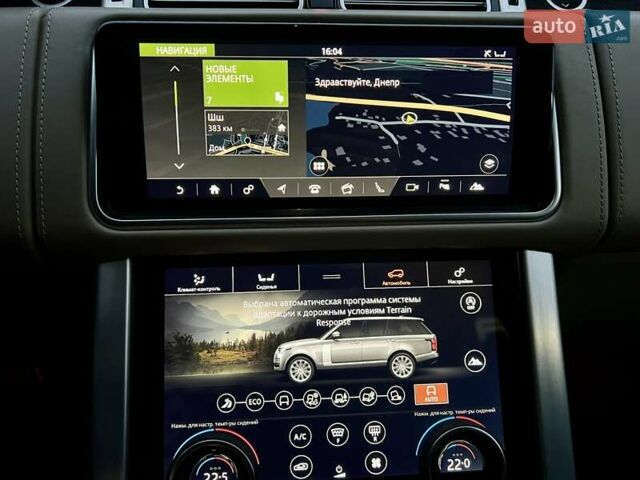 Чорний Ленд Ровер Рендж Ровер, об'ємом двигуна 2.99 л та пробігом 199 тис. км за 57900 $, фото 94 на Automoto.ua