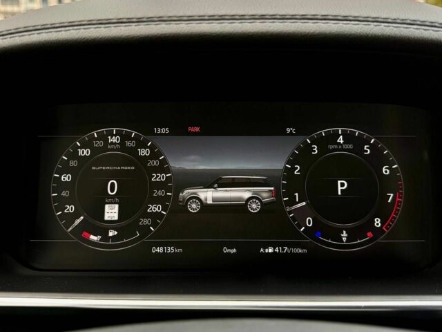 Черный Ленд Ровер Рендж Ровер, объемом двигателя 5 л и пробегом 48 тыс. км за 58900 $, фото 9 на Automoto.ua