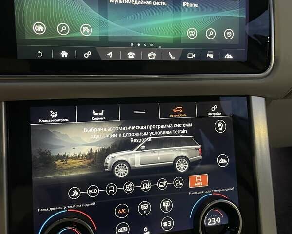 Чорний Ленд Ровер Рендж Ровер, об'ємом двигуна 4.37 л та пробігом 89 тис. км за 85800 $, фото 69 на Automoto.ua