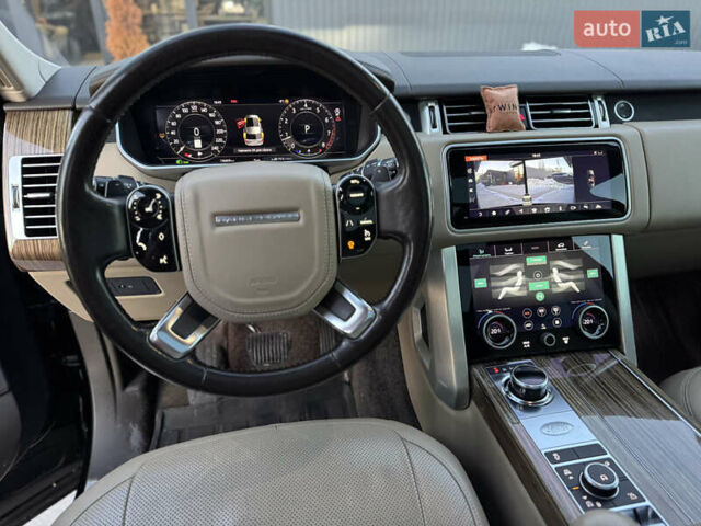 Черный Ленд Ровер Рендж Ровер, объемом двигателя 3 л и пробегом 136 тыс. км за 52000 $, фото 10 на Automoto.ua