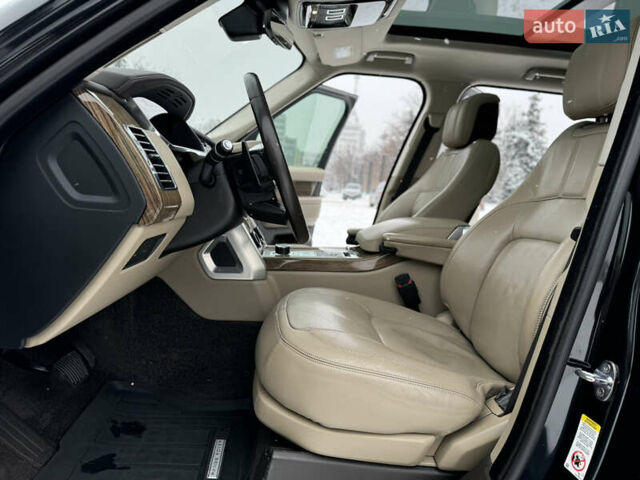 Чорний Ленд Ровер Рендж Ровер, об'ємом двигуна 3 л та пробігом 130 тис. км за 46500 $, фото 51 на Automoto.ua