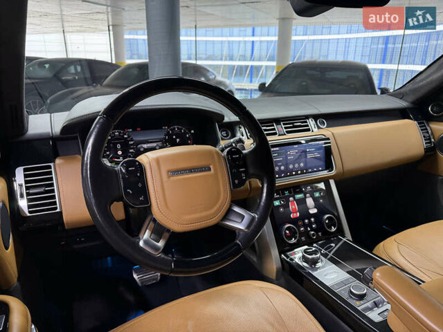 Черный Ленд Ровер Рендж Ровер, объемом двигателя 5 л и пробегом 78 тыс. км за 81500 $, фото 25 на Automoto.ua