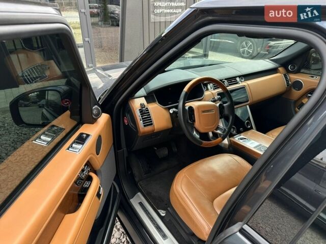 Черный Ленд Ровер Рендж Ровер, объемом двигателя 4.37 л и пробегом 91 тыс. км за 69000 $, фото 17 на Automoto.ua
