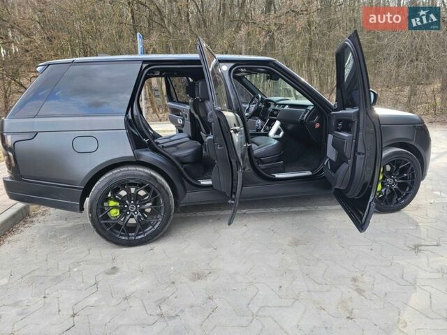 Черный Ленд Ровер Рендж Ровер, объемом двигателя 3 л и пробегом 158 тыс. км за 48500 $, фото 15 на Automoto.ua