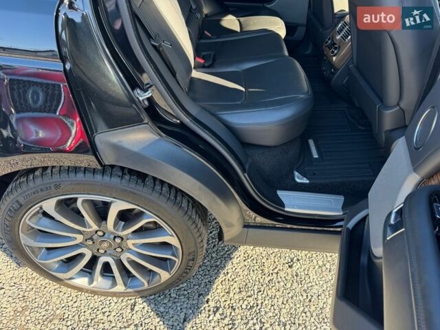 Чорний Ленд Ровер Рендж Ровер, об'ємом двигуна 5 л та пробігом 194 тис. км за 48900 $, фото 13 на Automoto.ua