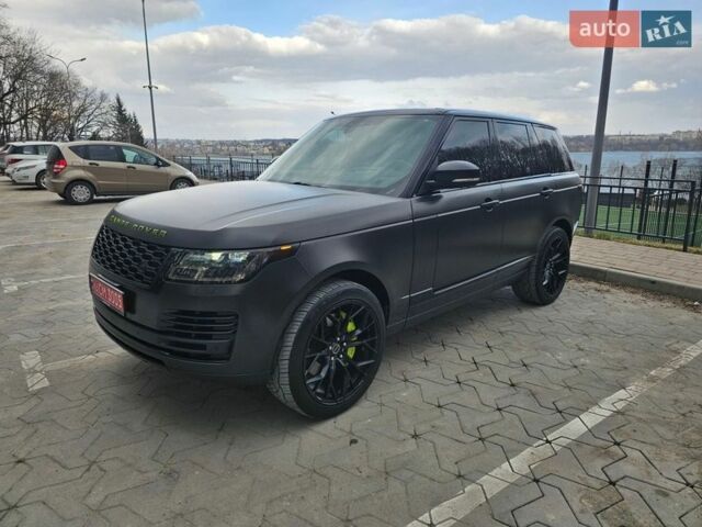 Черный Ленд Ровер Рендж Ровер, объемом двигателя 3 л и пробегом 158 тыс. км за 48500 $, фото 3 на Automoto.ua