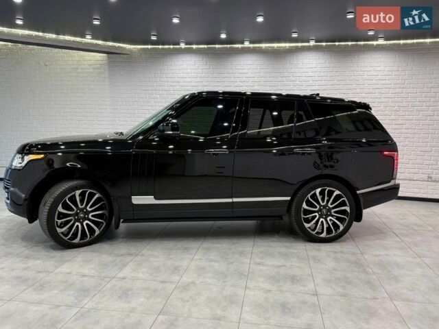 Черный Ленд Ровер Рендж Ровер, объемом двигателя 4.37 л и пробегом 3 тыс. км за 69999 $, фото 6 на Automoto.ua