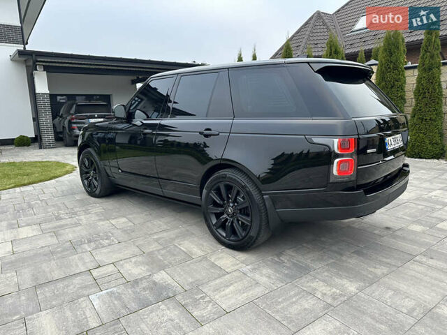 Черный Ленд Ровер Рендж Ровер, объемом двигателя 4.4 л и пробегом 193 тыс. км за 62000 $, фото 6 на Automoto.ua