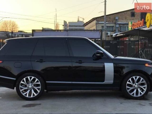 Чорний Ленд Ровер Рендж Ровер, об'ємом двигуна 2.99 л та пробігом 86 тис. км за 51500 $, фото 6 на Automoto.ua