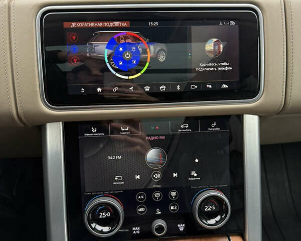 Черный Ленд Ровер Рендж Ровер, объемом двигателя 4.37 л и пробегом 161 тыс. км за 70990 $, фото 23 на Automoto.ua