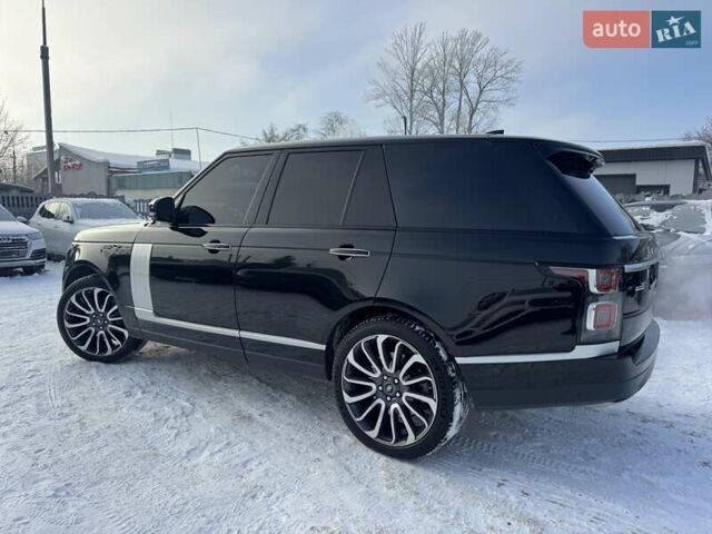 Чорний Ленд Ровер Рендж Ровер, об'ємом двигуна 5 л та пробігом 194 тис. км за 58000 $, фото 20 на Automoto.ua