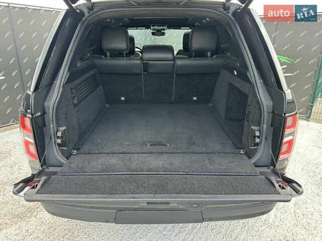 Ленд Ровер Рендж Ровер 2018 в Киеве на Automoto.ua Черный Ленд Ровер Рендж Ровер, объемом двигателя 5 л и пробегом 134 тыс. км за 55500 $, фото 32 на Automoto.ua