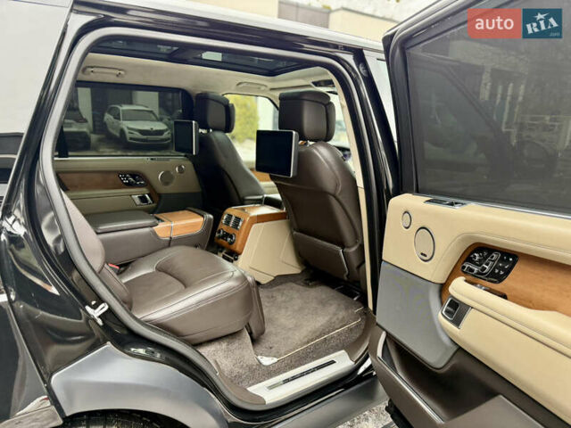 Черный Ленд Ровер Рендж Ровер, объемом двигателя 2.99 л и пробегом 200 тыс. км за 57000 $, фото 20 на Automoto.ua