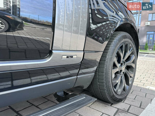 Черный Ленд Ровер Рендж Ровер, объемом двигателя 4.37 л и пробегом 260 тыс. км за 63000 $, фото 40 на Automoto.ua